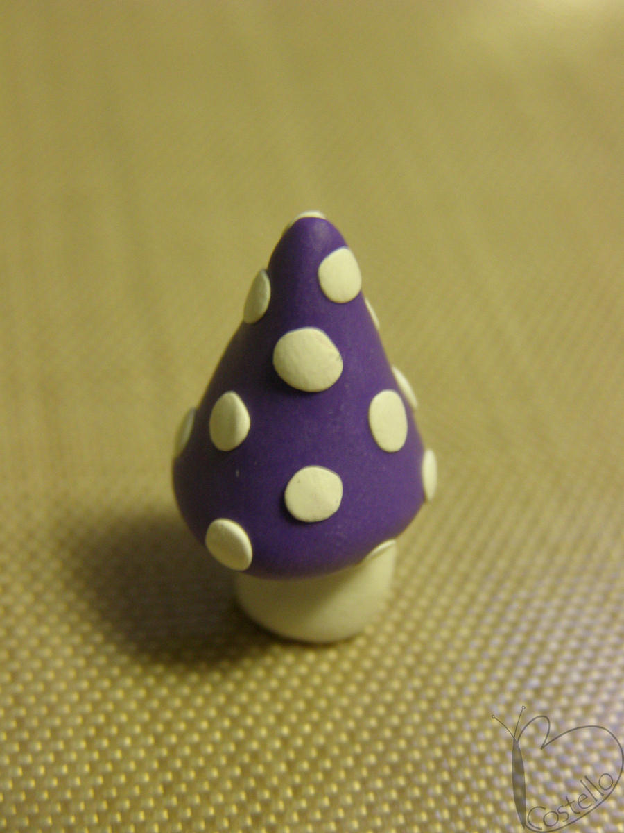 Teeny Weeny Purple PolkaDot...