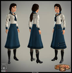 Elizabeth Bioshock Infinite Fan Art