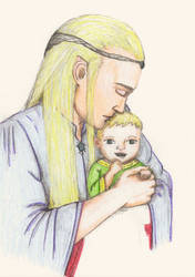 Thanduil's Baby Legolas