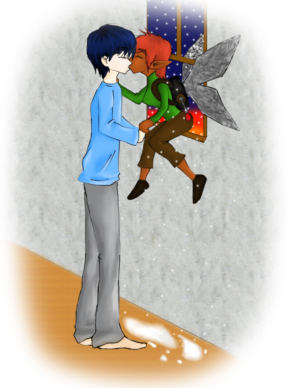 Artemis Fowl and Holly Short