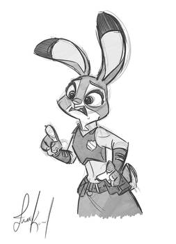 Judy Hopps Disney Sketch