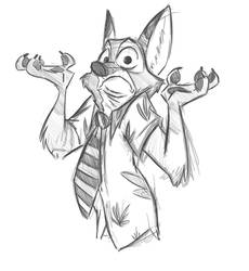 Nick Wilde Sketch