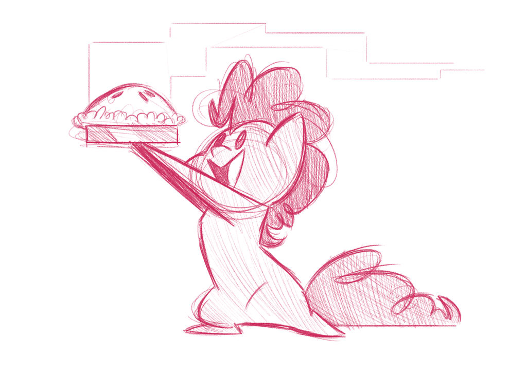 Pinkie Pie Apple Pie sketch