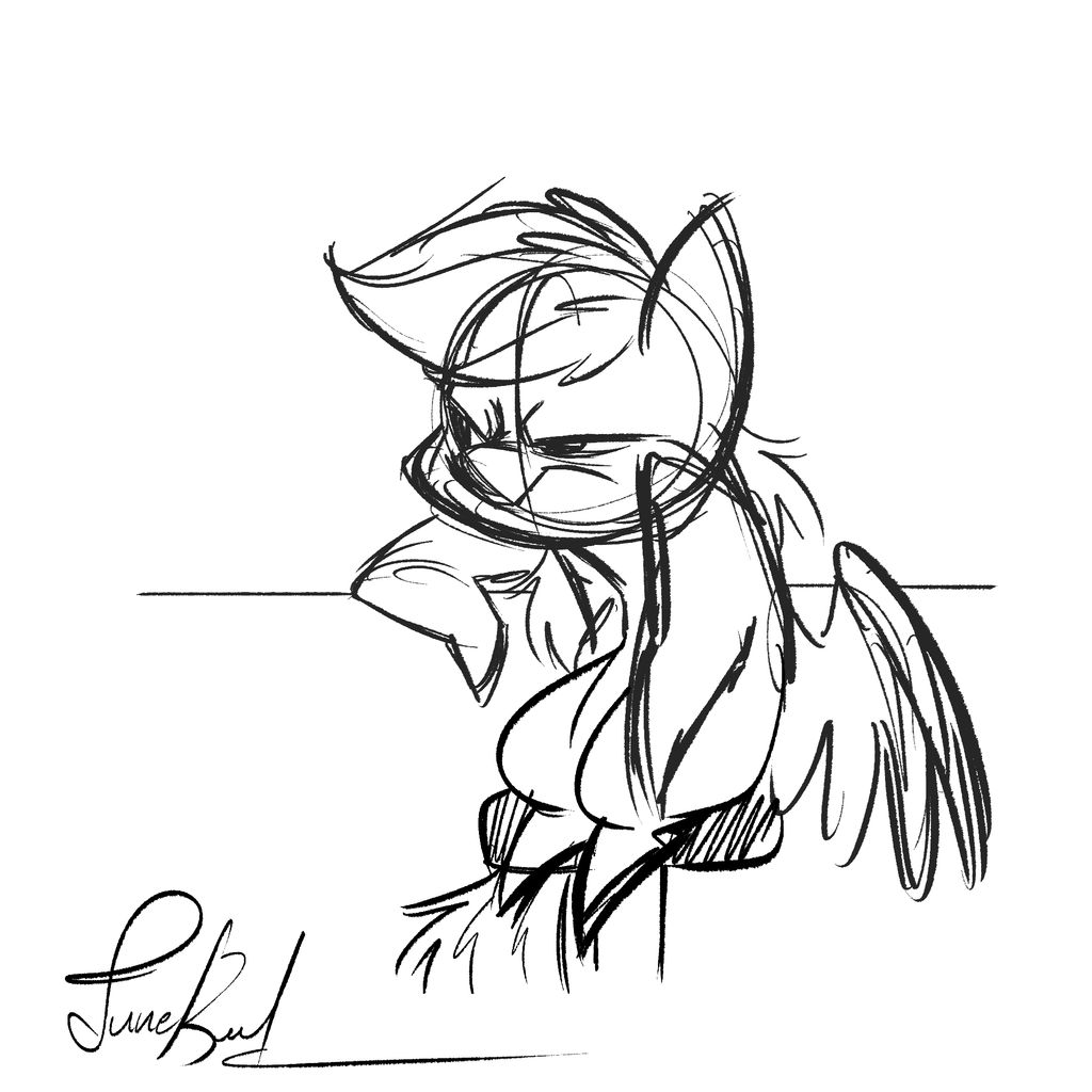 Disgruntled Dash by FluttershytheKind on DeviantArt