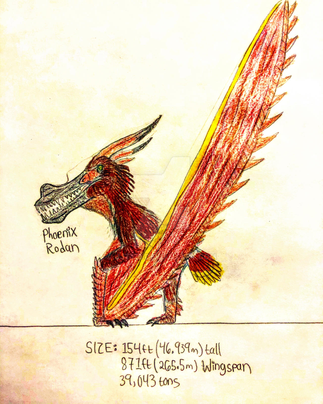 Phoenix Rodan by JJT123 on DeviantArt