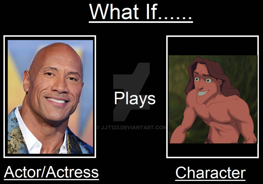 Dwayne Johnson The Rock as Tarzan by JJT123 on DeviantArt
