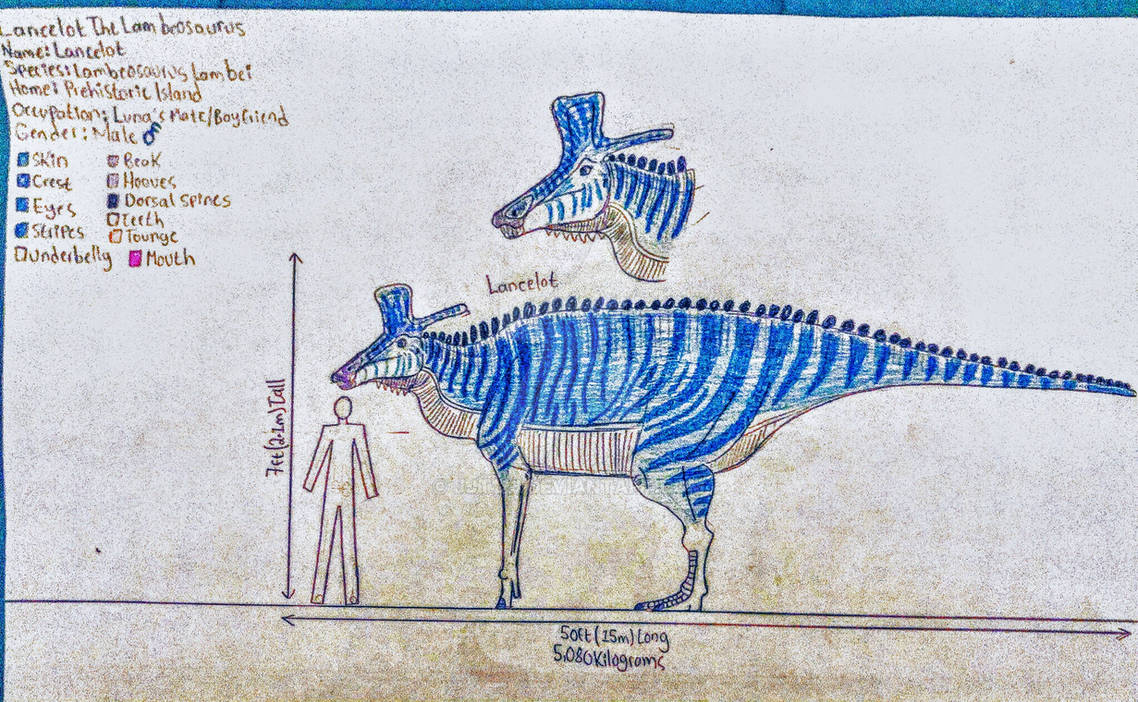 Dino Tales- Lancelot The Lambeosaurus Lambei by JJT123 on DeviantArt