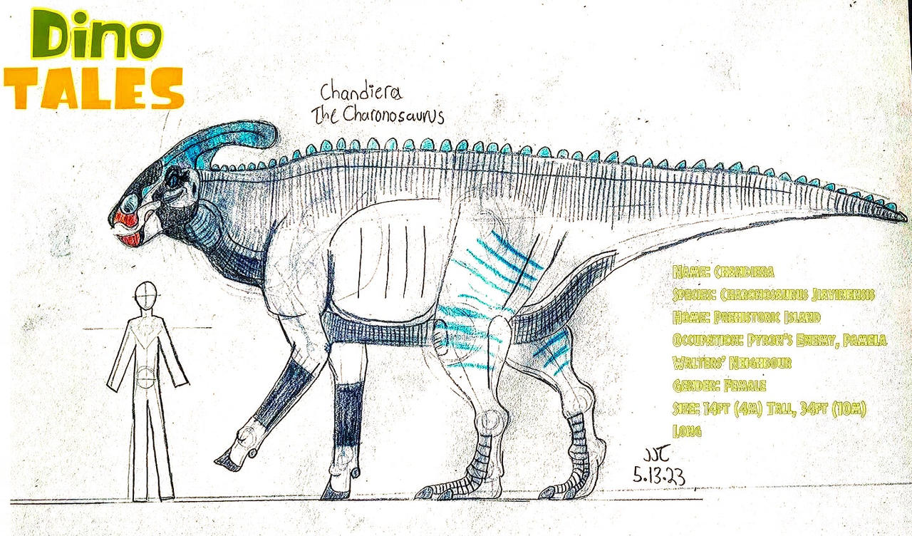 Chandiera The Charonosaurus Jiayinensis by JJT123 on DeviantArt
