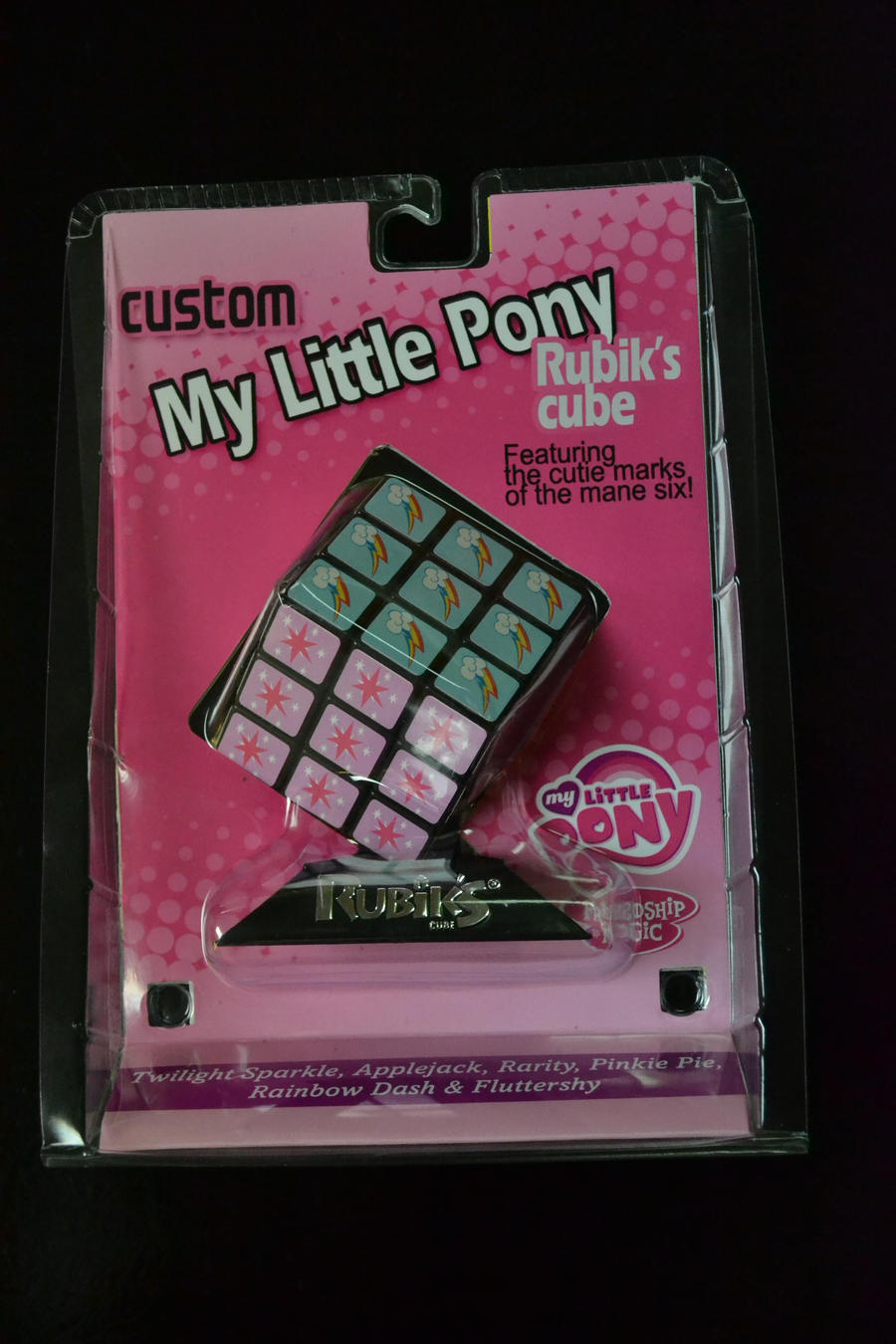 My Little Pony: FIM Custom Rubik's Cube Front