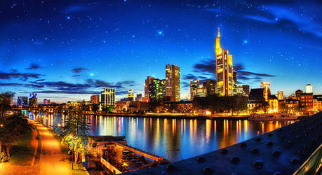Frankfurt City by Riot23