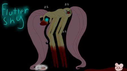 The horrors of friendship fluttershy