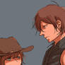Carl and Daryl