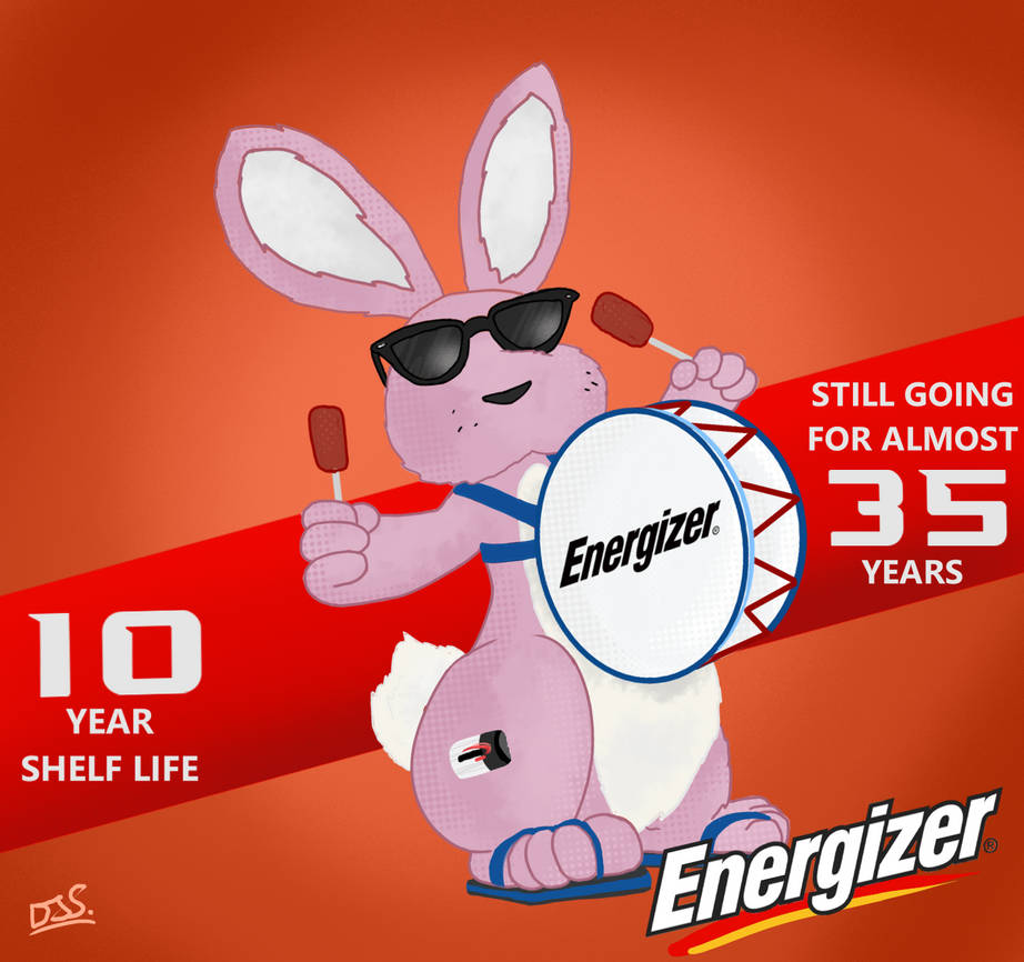 Energize Rabbit Energizer Bunny Fan Art by DJSEB1001 on DeviantArt