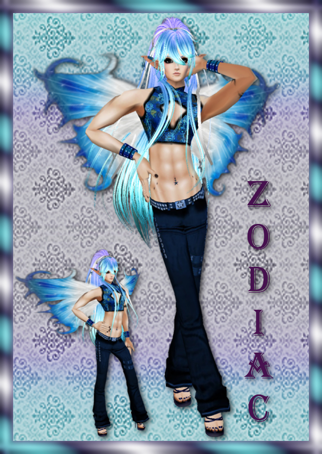 Zodiac Blue Fairy