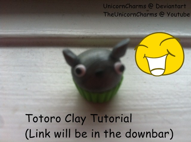 Totoro Cupcake Tutorial