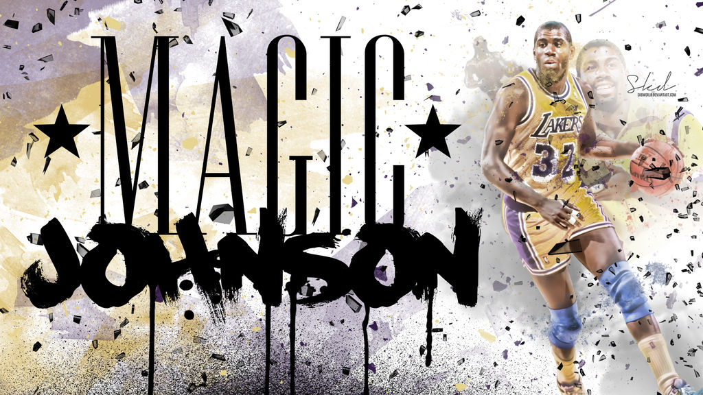 Magic Johnson Backround Magic Johnson Wallpaper Magic Johnson Stock Photos, Royalty Free Magic