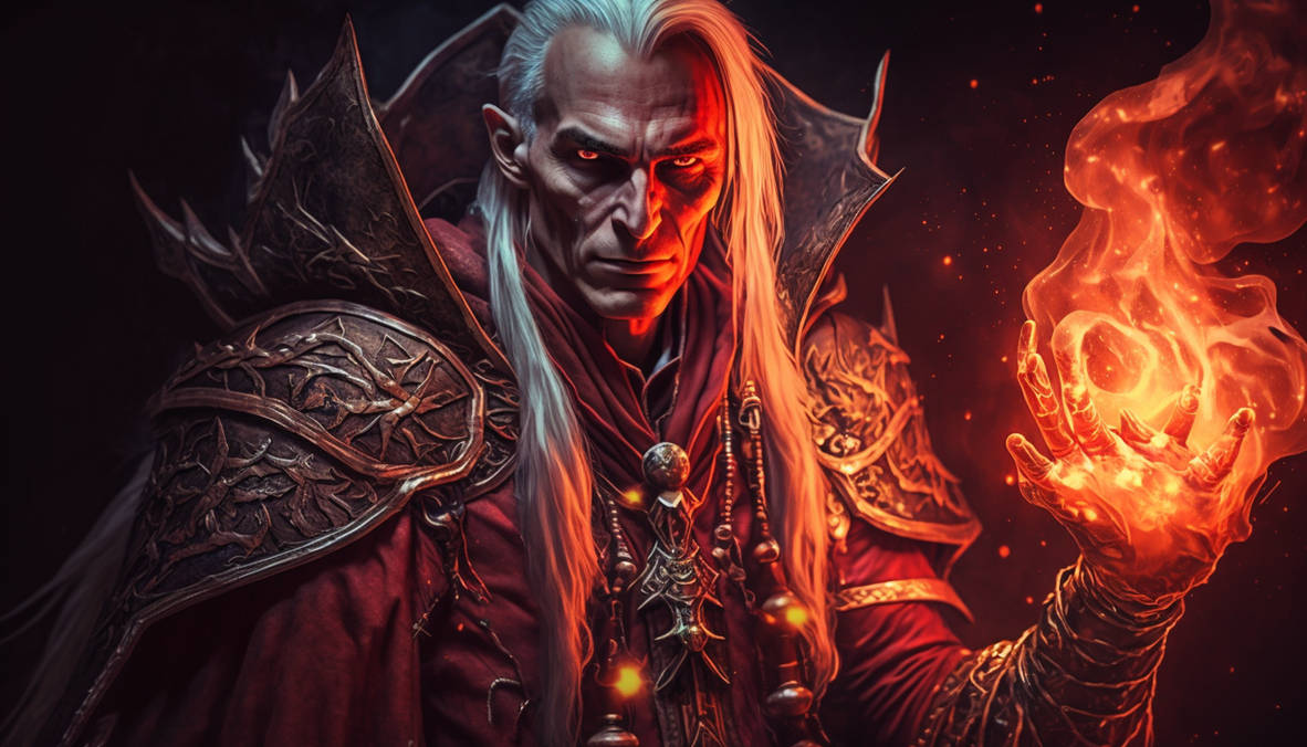 Blood Elf Pyromancer by MathiasJudias on DeviantArt