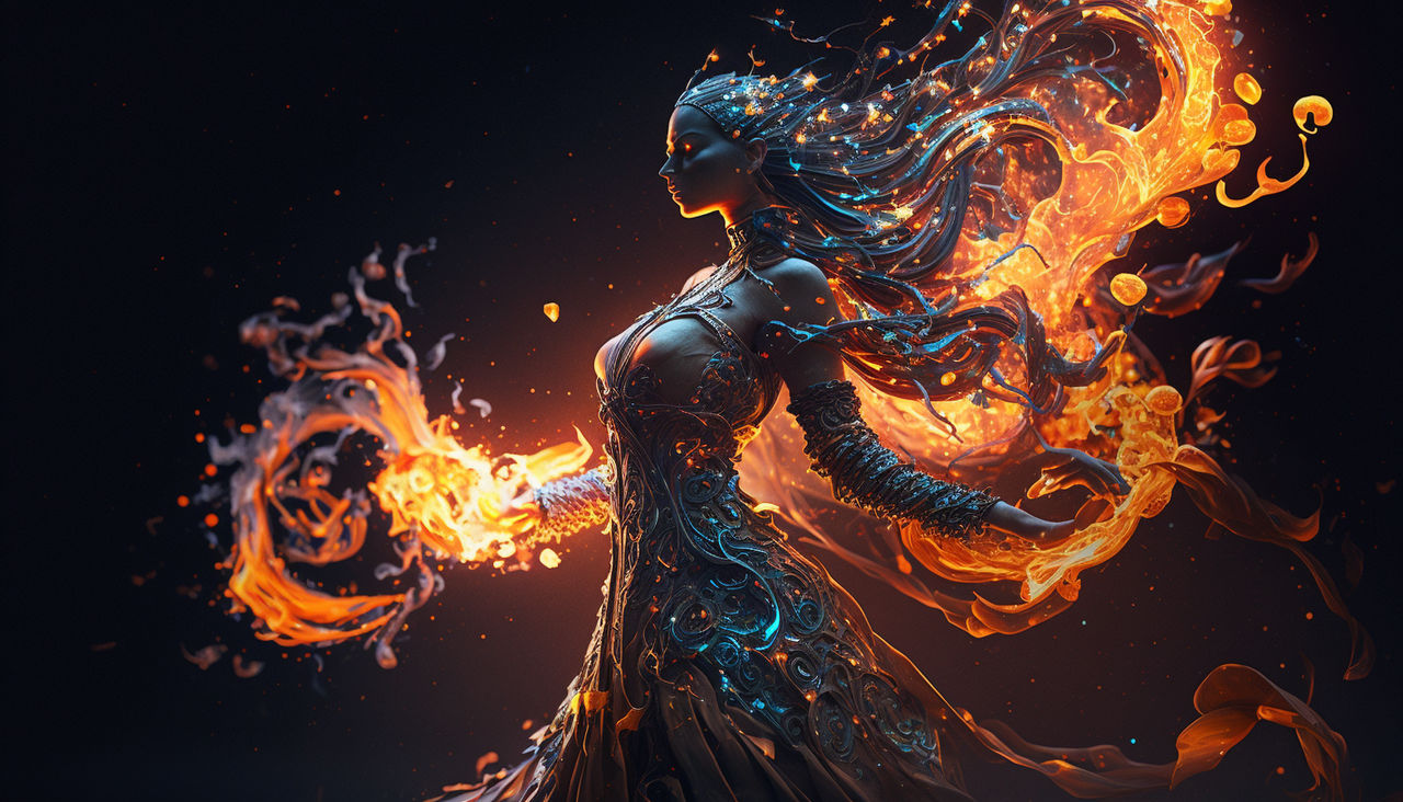 Fire Elemental Hero Fire Elemental by MathiasJudias on DeviantArt