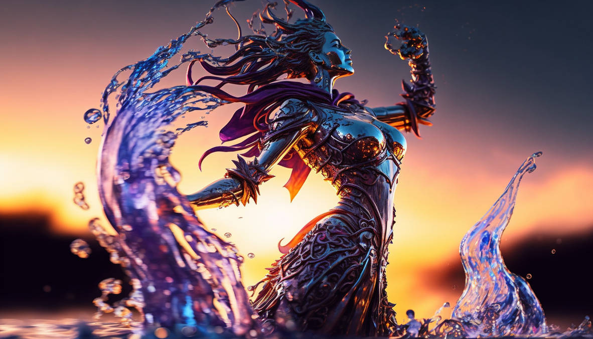 Deviantart Water Element Water Elemental by MathiasJudias on DeviantArt