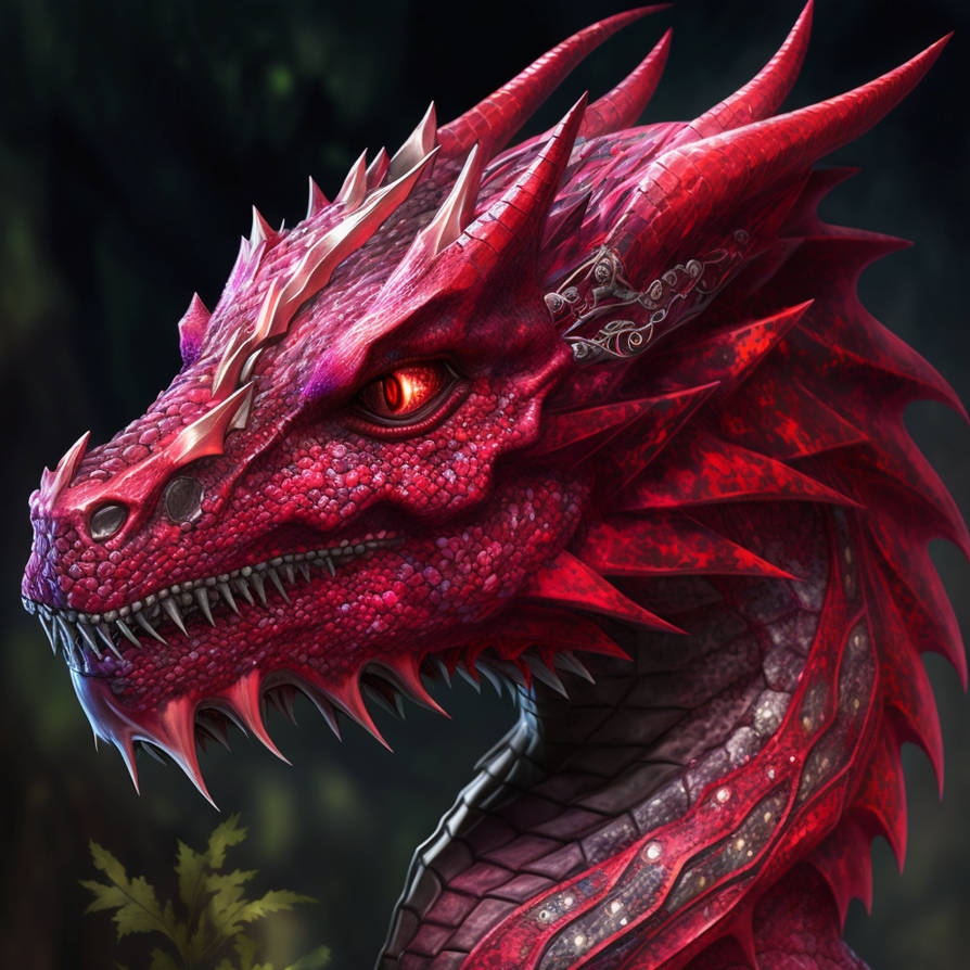 Ruby Dragon by MathiasJudias on DeviantArt