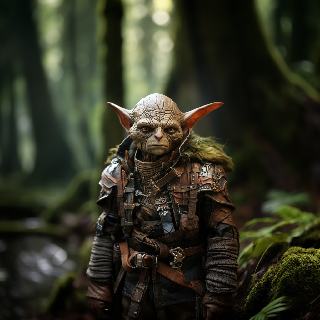 Hobgoblin Ranger Grumpkin the Goblin Ranger by MathiasJudias on DeviantArt