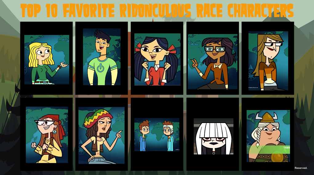 Total Drama Presents: The Ridonculous Race Cast Me by Littleprincesscutie  on DeviantArt