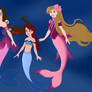 Mermaid BFFLs and Selene