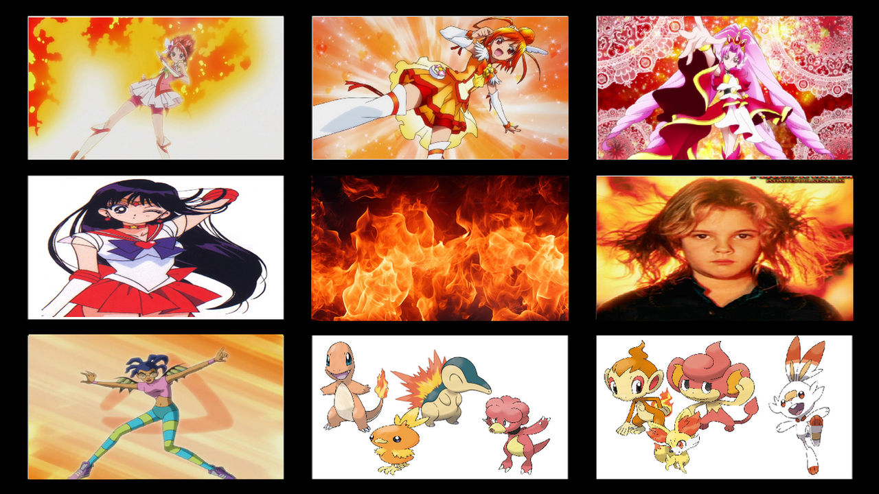 Dit Fire My Favorite Fire Characters by AriaVampireRose7 on DeviantArt