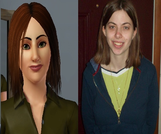 Gwen as a Sim