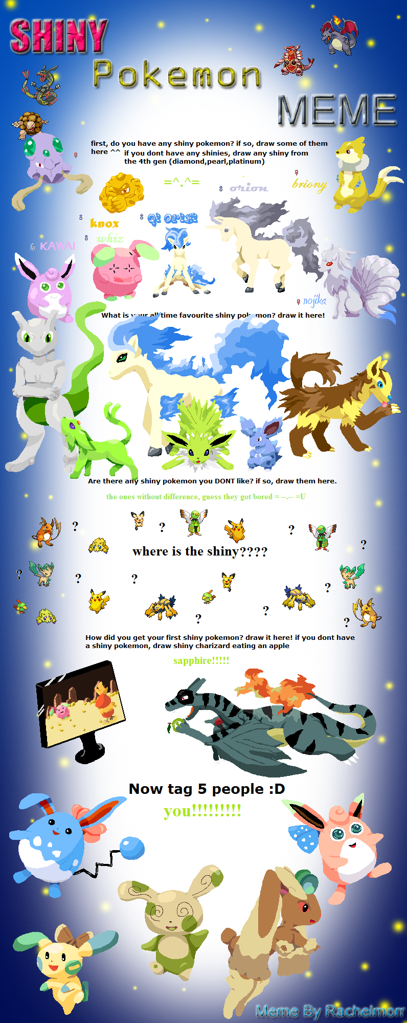 Shiny Pokemon Meme By Flamezspot On Deviantart Shiny Pokemon Meme By Flamezspot On Deviantart