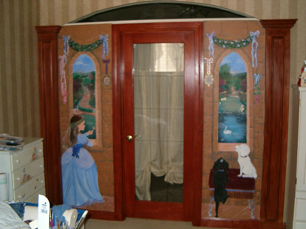Princess wall mural by JoyfulRN on DeviantArt