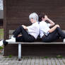 Shinji and Kaworu -1-