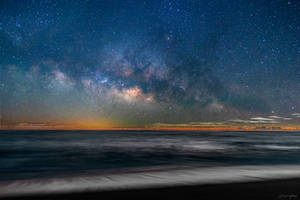 Milky Way over the Ocean