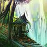 Cabin by the Falls