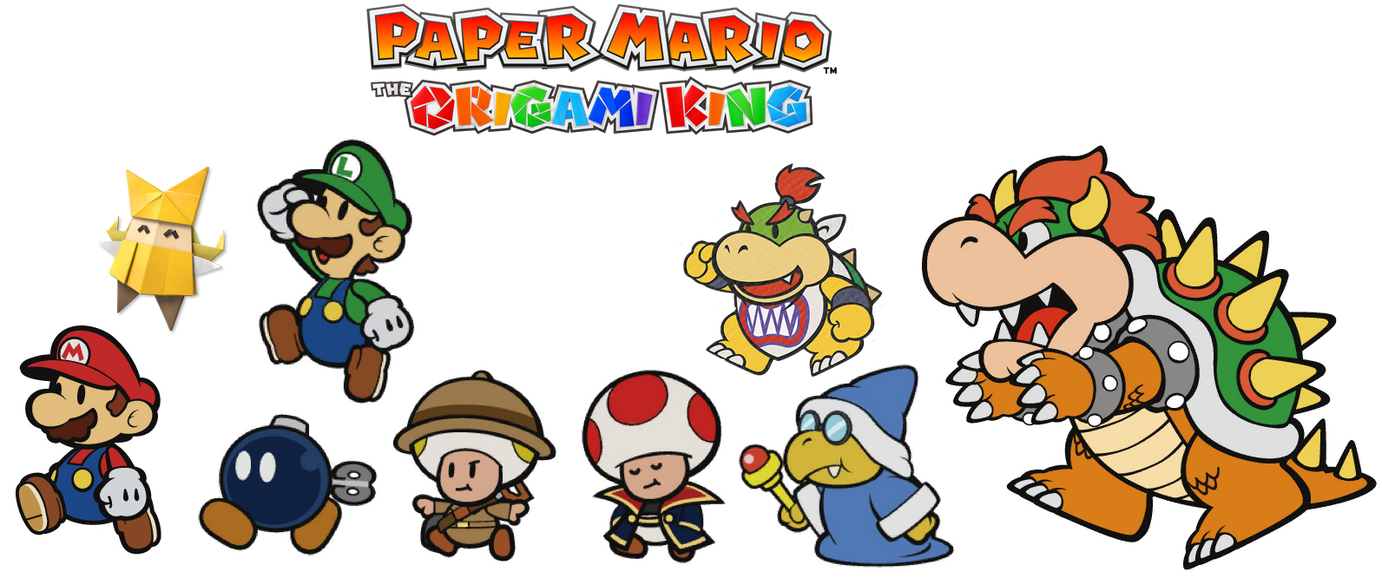 Paper mario origami release deals
