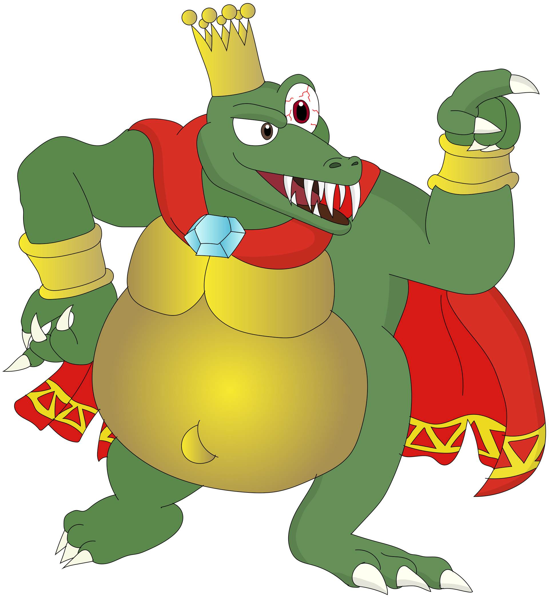 King K. Rool Comes Aboard! by Kallan21 on DeviantArt