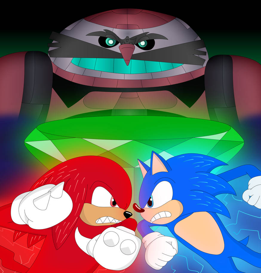 Sonic V.S. Neo Metal Sonic [Sonic Animation] - Sonic V.S. Knuckles The Race  ソニック v. ナックルズ 