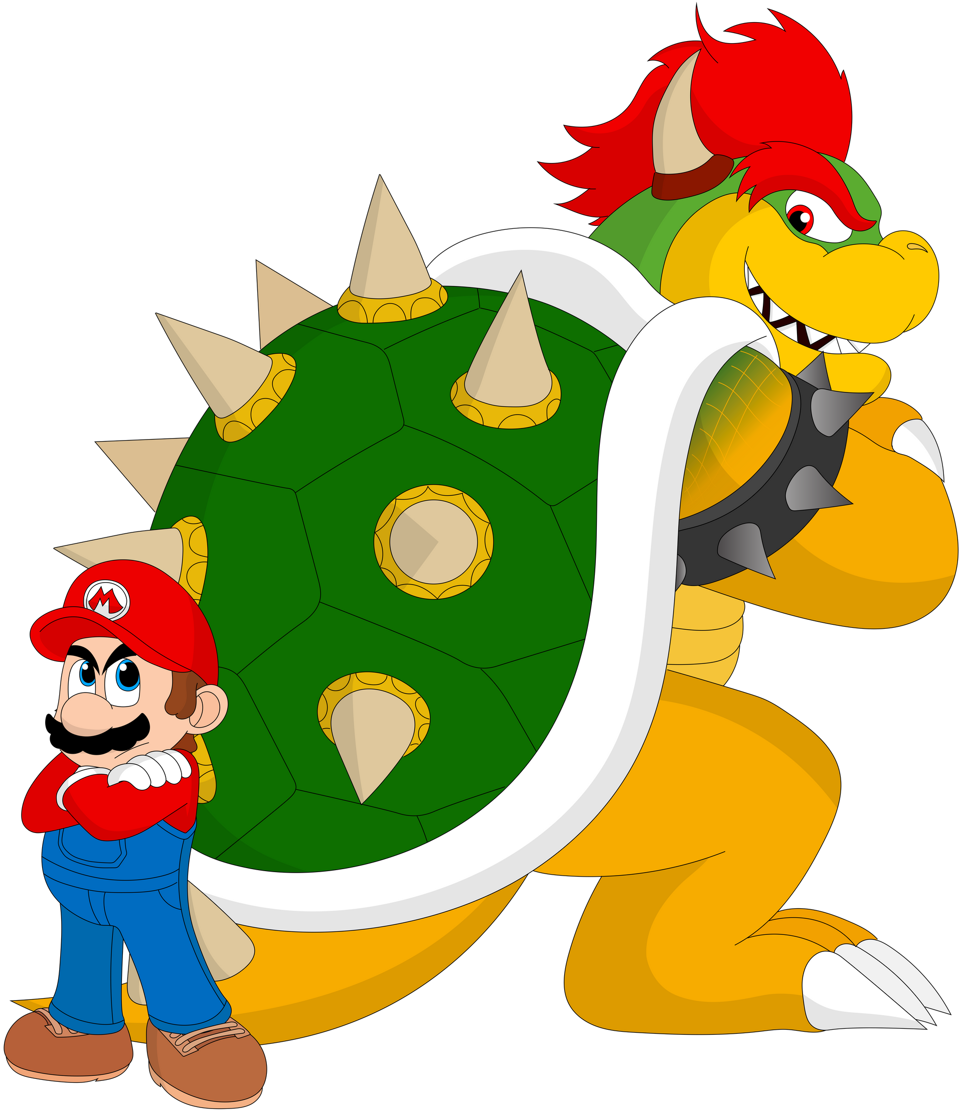 Super Mario Movie - Bowser Redraw by NoahtheArtWizard2001 on