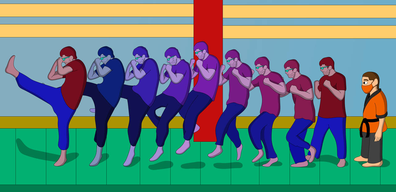 Kick Fan Deviantart Karate Kick in Motion by Kallan21 on DeviantArt