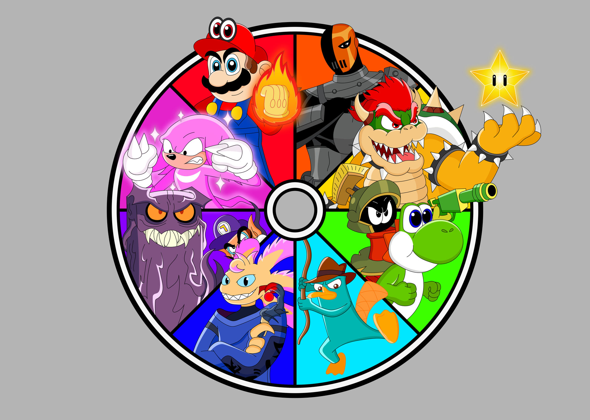 Color Wheel Characters Color Wheel Character Challenge by Kallan21 on DeviantArt