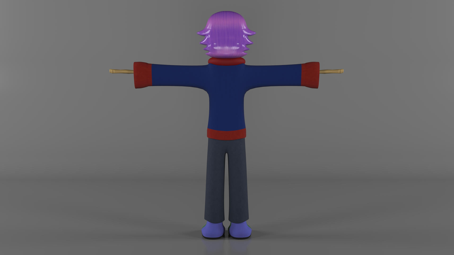 Alex Model (Back View) by Kallan21 on DeviantArt