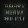 Photoshop rusty text effects