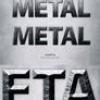 Metal text effects