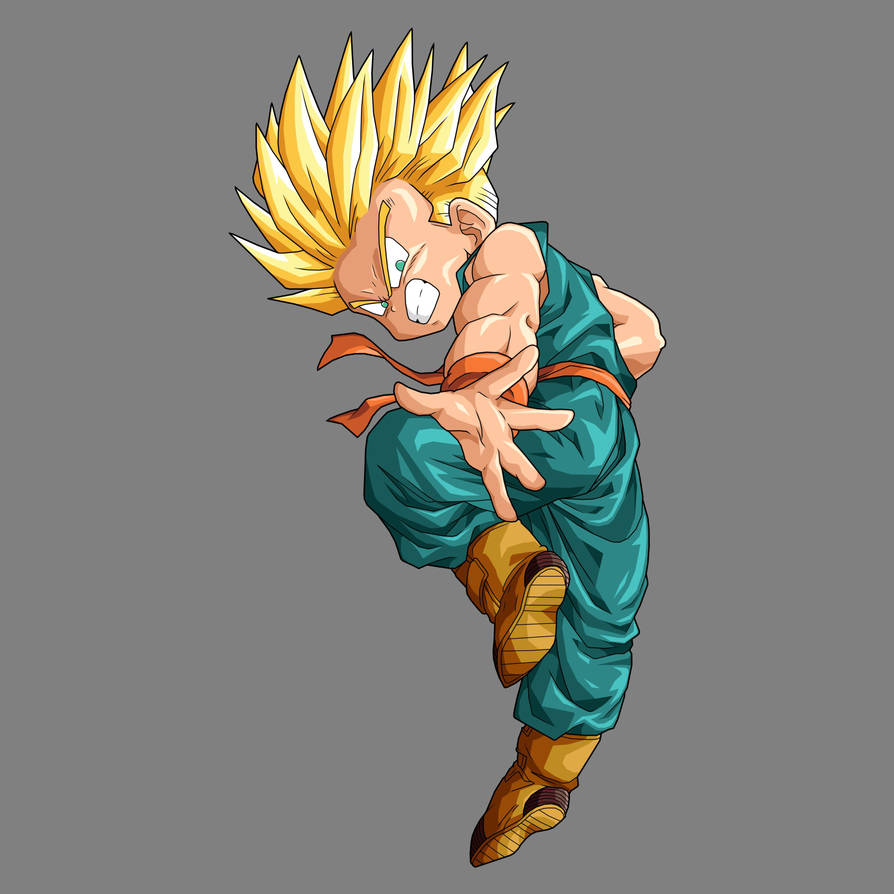 Kid Trunks SSj By Drozdoo On DeviantArt