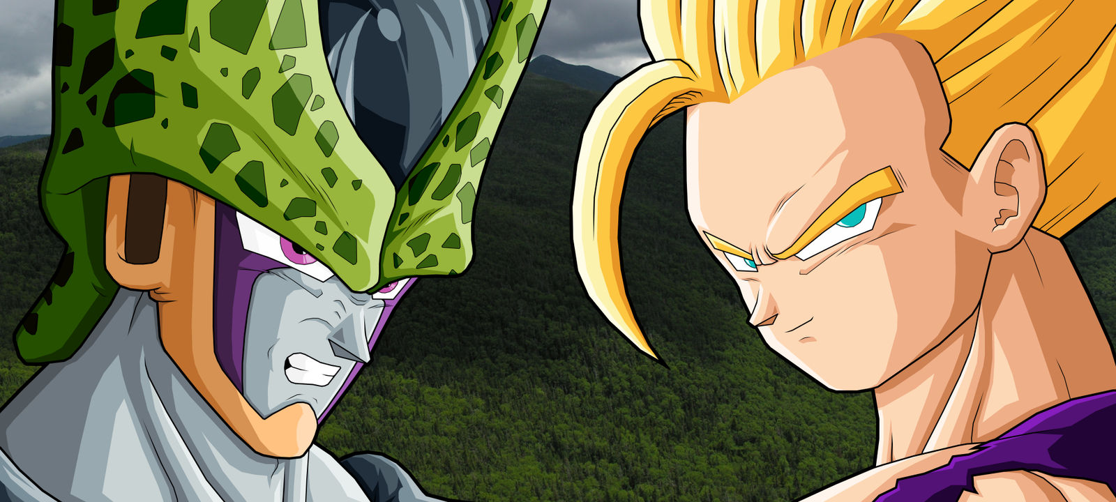 Gohan SSJ2 vs Perfect Cell