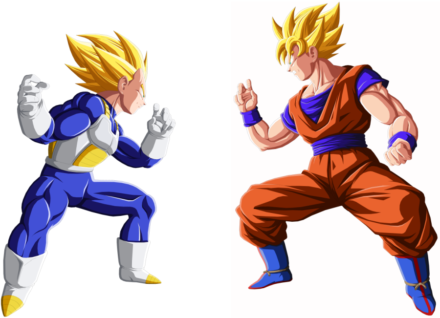 Pokemon goku and vegeta ssj5