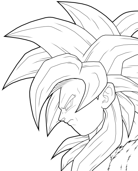 Gogeta SSJ4 by Drozdoo