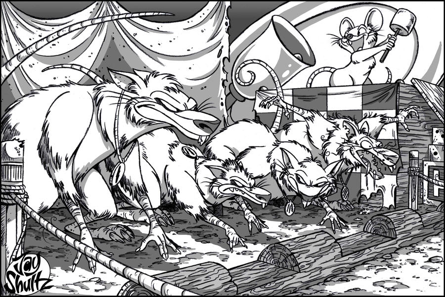 The Rat Race by Jays-Doodles