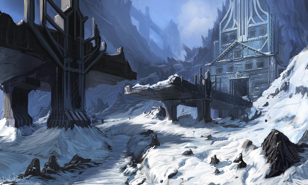 Winter Fort Snow fort by IIDanmrak on DeviantArt