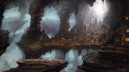 Cave town